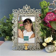 FIRST HOLY COMMUNION FRAME - FLORAL